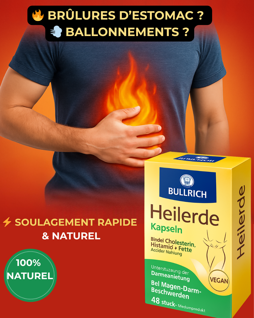Capsules Détox intestinale 48 كبسولات تنقية الأمعاء و البطن